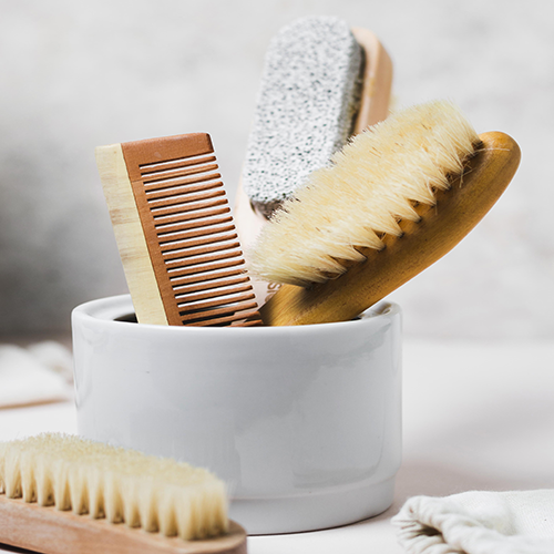 Brosse pour cheveux fins